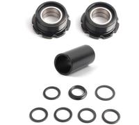 GAXAETR Paliers BMX Euro BB Compatibilité Parfaite Cadre 1.37x24T 73mm | Compatibilité parfaite pour cadres BMX standards grâce à un filetage 1.37x24T et 73 mm, rotation fluide des manivelles.