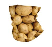 GaxfjRu Cache-cou multi-usage avec imprimé pommes de terre de jardin pour homme et femme, masque d'été pour le travail, la course à pied, le sport