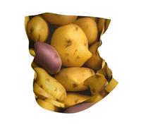 GaxfjRu Cache-cou multi-usage imprimé pommes de terre pour homme et femme, masque d'été pour le travail, la course à pied, le sport