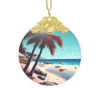 GaxfjRu Décoration de Noël pour la maison, décoration de Noël, pendentif à suspendre pour sapin de Noël, taille unique
