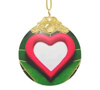 GaxfjRu Décoration de Noël pour la Saint-Valentin, décoration d'intérieur, pendentif à suspendre pour sapin de Noël, taille unique