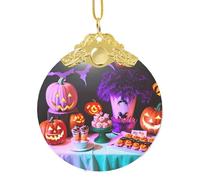 GaxfjRu Décorations de Noël pour Halloween, carnaval, fête, Noël, décoration d'intérieur, pendentif à suspendre pour sapin de Noël