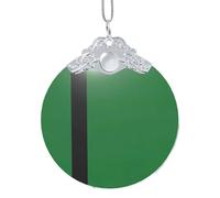 GaxfjRu Drapeau du Sultanat de Delhi Décorations de Noël Décorations de Noël Ornements Suspendu Arbre de Noël Pendentif Cadeau pour la joie des Fêtes, taille unique