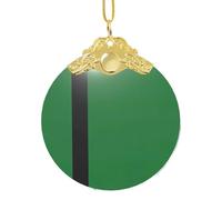 GaxfjRu Drapeau du Sultanat de Delhi Décorations de Noël Décorations de Noël Ornements Suspendu Arbre de Noël Pendentif Cadeau pour la joie des Fêtes, taille unique