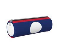 GaxfjRu Étui en cuir avec fermeture éclair Motif drapeau du Laos