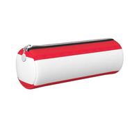 GaxfjRu Étui en cuir avec fermeture éclair pour stylos à bille et crayons Motif drapeau autrichien