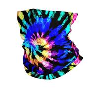 GaxfjRu Exotic Tribe Tie Dye Style Imprimé Refroidissement Multi Usages Cache-cou Homme et Femme Masque Visage d'été pour le travail, la course à pied et le sport