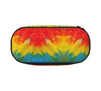 GaxfjRu Fantastique trousse à crayons grande capacité avec imprimé plumes de perroquet pour la maison, l'université, le bureau pour adultes