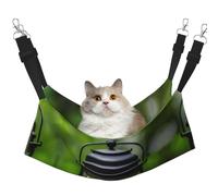 GaxfjRu Firefly And Lantern Hamac réglable pour chat, perchoir pour fenêtre, confortable en velours pour animal domestique dormeur et salon pour chatons