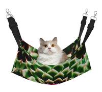 GaxfjRu Hamac réglable en forme de cactus en fleurs pour chat, perchoir pour fenêtre, confortable en velours pour animal domestique et salon pour chatons
