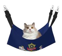 GaxfjRu Hamac réglable en velours pour chat avec drapeau du Maine State - Perchoir pour fenêtre - Confortable - Pour chatons
