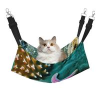 GaxfjRu Hamac réglable en velours pour chatons et chatons Motif étoile de mer