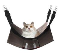 GaxfjRu Hamac réglable en verre pour bouteille de vin pour chat, perchoir pour fenêtre, confortable en velours pour animal domestique dormeur et salon pour chatons