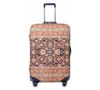 Gaxfjru Housse de protection pour valise, motif art orientaliste antique, lavable, anti-rayures, Noir , M