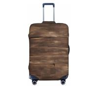 GaxfjRu Housse de protection pour valise, motif grange rustique, lavable, anti-rayures, Noir , M