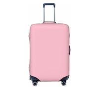 GaxfjRu Housse de valise rose unie pour bagages, garde vos bagages sécurisés et élégants, housses de bagages pour valise, approuvées par la TSA, Noir , XL