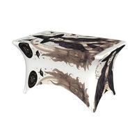 GaxfjRu Magic Witchcraft Nappe extensible épaisse pour table de 1,8 m et 2,4 m, pique-nique en plein air