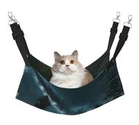GaxfjRu Night Sky with Trees Lit hamac réglable pour chat Perchoir pour fenêtre, confortable en velours pour animal domestique dormeur et salon pour chatons