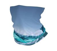 GaxfjRu Ocean Wave Print Cache-cou multi-usage pour homme et femme Masque d'été pour le travail, la course à pied, le sport