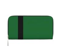 GaxfjRu Petit portefeuille en cuir imprimé drapeau du sultanat de Delhi pour femme, porte-cartes de crédit, sac à main pour femme