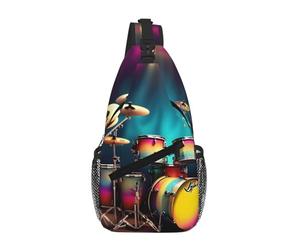 GaxfjRu Petit sac à dos à bandoulière, sac de poitrine, sac banane pour l'extérieur