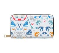 GaxfjRu Portefeuille Heaps of Orange Monarch Butterflies pour femme - Simili cuir avec fermeture éclair en métal, porte-cartes pour femmes à la mode et organisées, Motifs créatifs d'éléments de