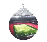 GaxfjRu Stade Football Satdium Field Light Night Christmas Home Decorations Ornements, Suspendu Arbre de Noël Pendentif Cadeau pour les Vacances