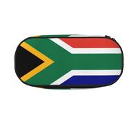 GaxfjRu Trousse à crayons grande capacité avec motif drapeau de l'Afrique du Sud - Pour la maison, le collège, le bureau - Pour adultes
