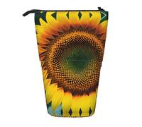 GaxfjRu Trousse télescopique portable avec plusieurs emplacements pour outils d'écriture et accessoires Motif tournesol You are My Sunshine