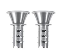 GAXIRE Presse Citron Inox Manuel en Acier Inoxydable, Presse-jus avec Bec Verseur en Forme de Trompette, Lot de 2 Pièces pour Boutique de Fruits
