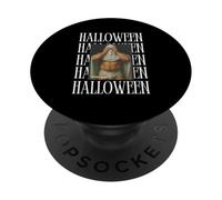 Gay Amusant Halloween Ours fantôme Effrayant gâteau de bœuf TightyWhities PopSockets PopGrip Adhésif