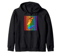 Gay Basketball Pride Month LGBT Rainbown Flag Sweat à Capuche
