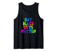 Gay Black Lives Matter LGBT Black History Fierté Mois Débardeur