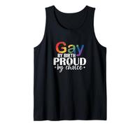 Gay de Naissance, Fier de Ses Choix Débardeur