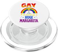 Gay et à la Recherche d'une énorme Margarita LGBTQ Queer Mexican Love PopSockets PopGrip pour MagSafe