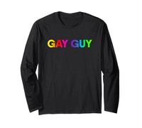 Gay Guy Yay Gay LGBT Pride Love is Love is Love Rainbow Queer Life Manche Longue
