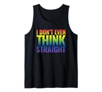 Gay LGBTQ Pride Queer Funny I Don't Think Straight Débardeur