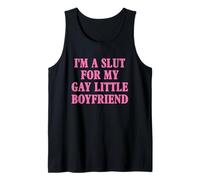 Gay Little Boyfriend Men Blague Pride Rainbow Queer CSD LGBTQ Débardeur