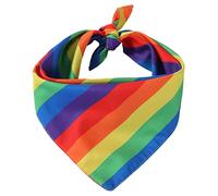 Gay Pride Bandanas Rainbow Bandanas Headscarf Gay Pride Accessory Fancy Dishy for Party Supplies 48 * 48 * 70cm Rainbow Headscarf