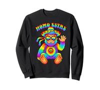 Gay Pride Bigfoot Homo Estas Funny Spanish LGBTQ Mexicain Sweatshirt