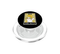 Gay Pride Carte de Tarot avec Lunettes de Soleil Ally Cat PopSockets PopGrip pour MagSafe