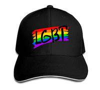 Gay Pride LGBT Drapeau Casquette de Baseball Casquette Sandwich Papa Chapeau rétro Cowboy Chapeau Denim Camionneur Chapeau Soleil Sports de Plein air Casquette Unisexe