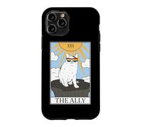 Gay Pride Lunettes de Soleil Ally Cat Tarot Card Coque pour iPhone 11 Pro
