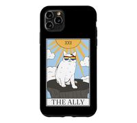 Gay Pride Lunettes de Soleil Ally Cat Tarot Card Coque pour iPhone 11 Pro Max