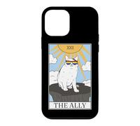 Gay Pride Lunettes de Soleil Ally Cat Tarot Card Coque pour iPhone 12 Mini
