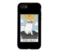 Gay Pride Lunettes de Soleil Ally Cat Tarot Card Coque pour iPhone SE (2020) / 7/8