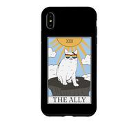Gay Pride Lunettes de Soleil Ally Cat Tarot Card Coque pour iPhone XS Max