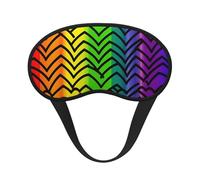 Gay Pride Masque de sommeil à motif arc-en-ciel pour dormir sur le côté, masque occultant pour homme et femme, masque de sommeil sans pression, doux, respirant, confortable pour dormir la nuit