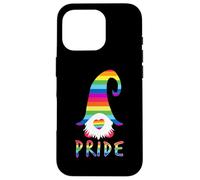 Gay Pride Nain de Noël LGBTQ Rainbow Holiday Graphic Coque pour iPhone 16 Pro