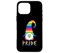 Gay Pride Nain de Noël LGBTQ Rainbow Holiday Graphic Coque pour iPhone 16 Pro Max